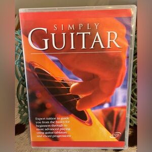 Learn Guitar from basics for beginner to more advanced using tabs and chords dvd